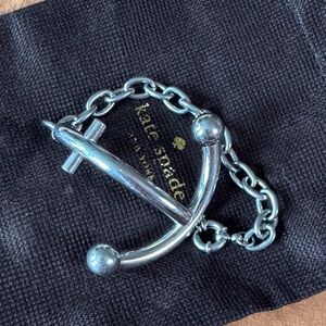 Kate Spade Silver Anchors Away chain Bracelet